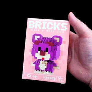 Brand New Disney Toy Story Lotso Bricks Lego Figure